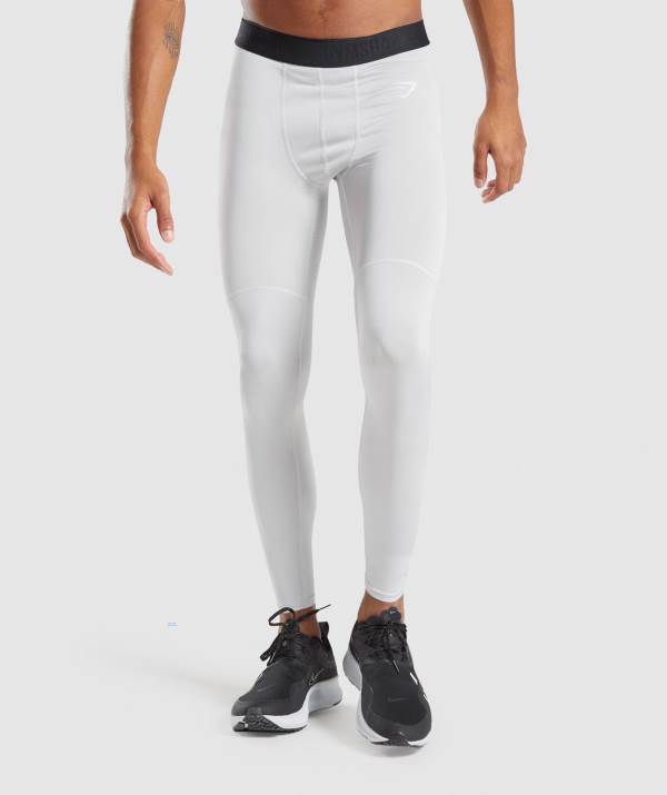 Panske Legíny Gymshark Element Baselayer Svetlo Siva | YP0426531